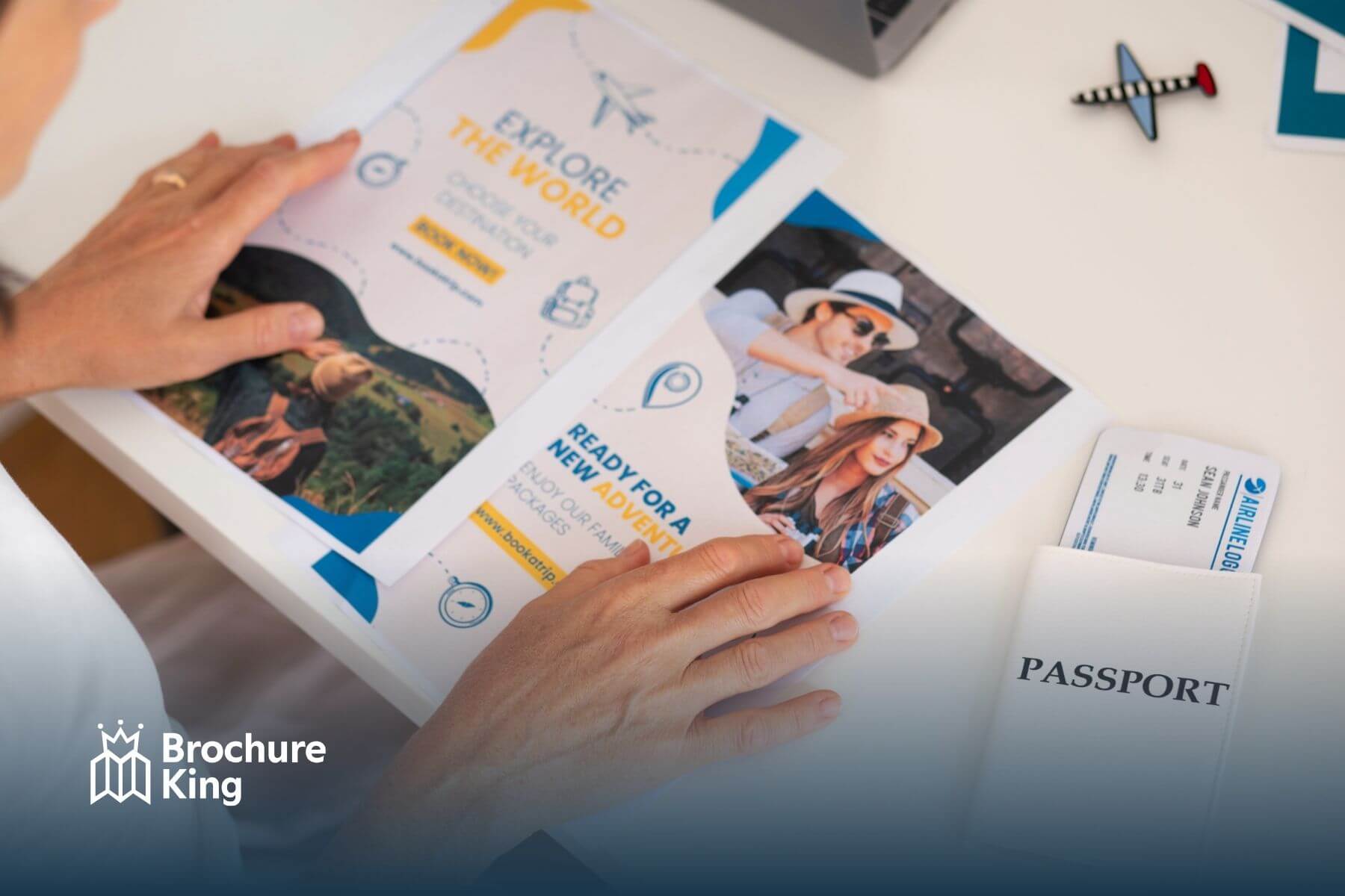Are Brochures A4 Size?