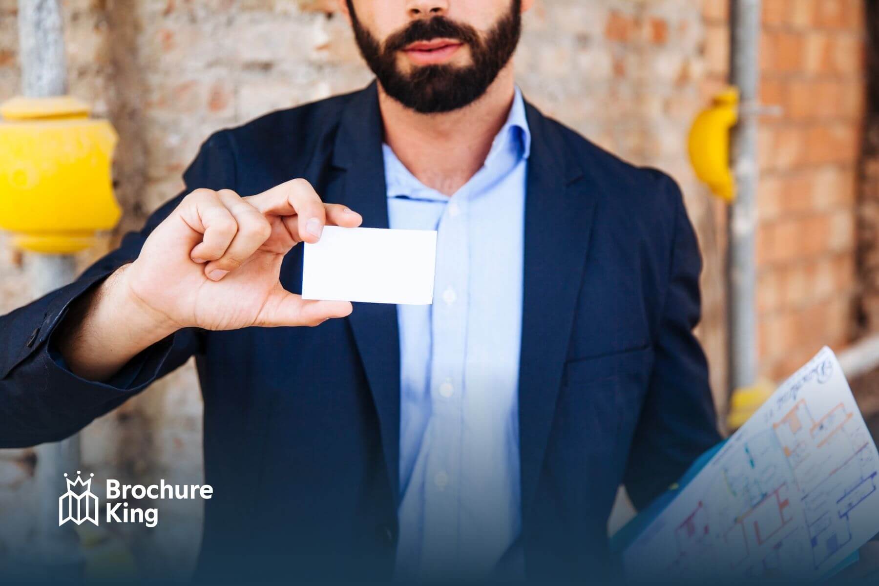 Estate Agents Using Business Cards and Door Hangers?